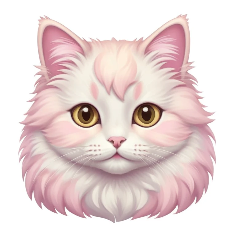 Cute spring vibe cat emoji