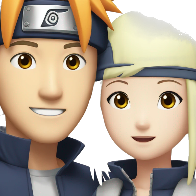 Naruto et Hinata  emoji