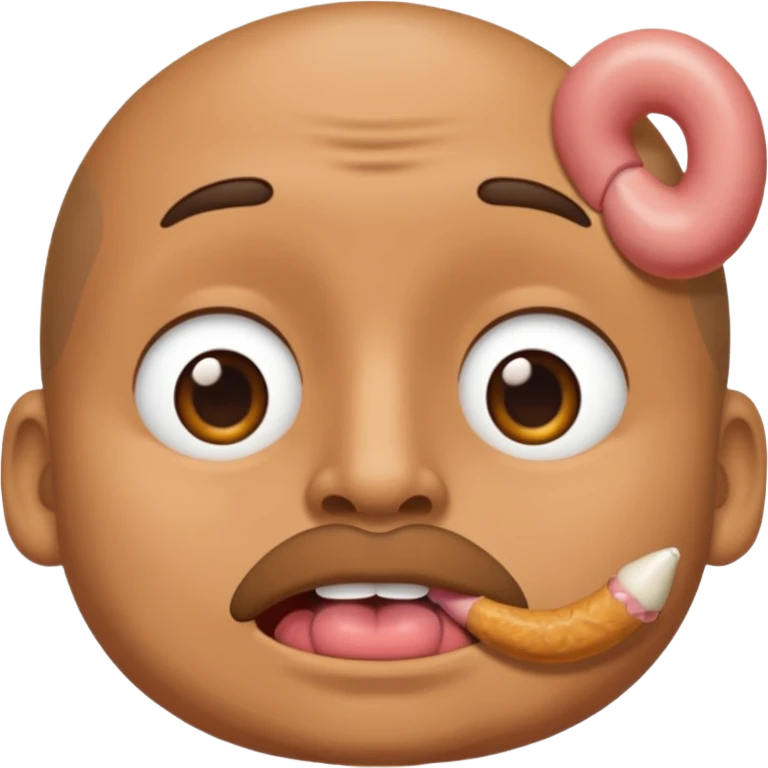 Guy with a penis in his mouth emoji