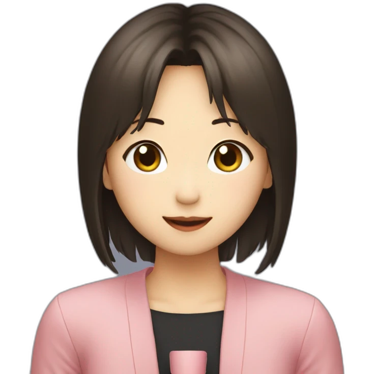 Ai Hoshino singing on the stage. emoji