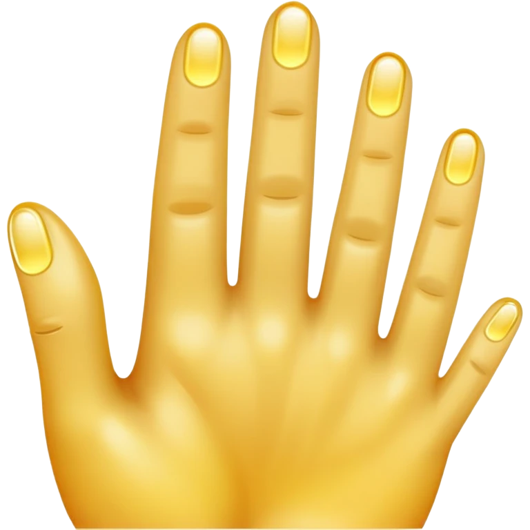 Wet fingers emoji