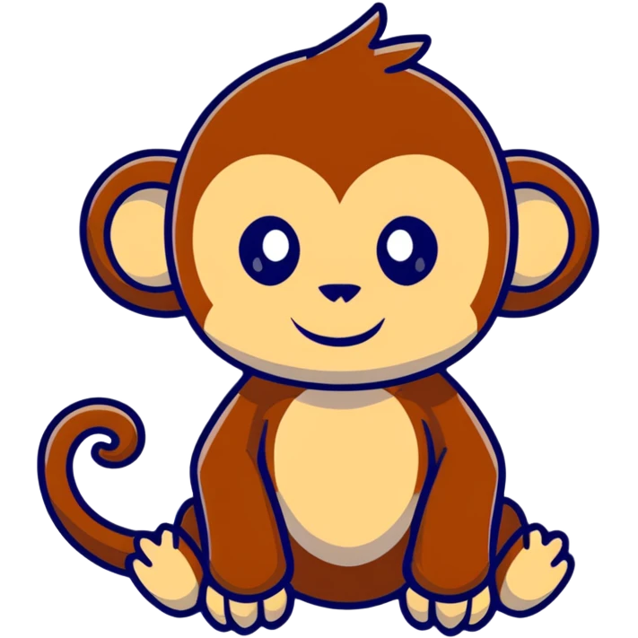playful monkey emoji