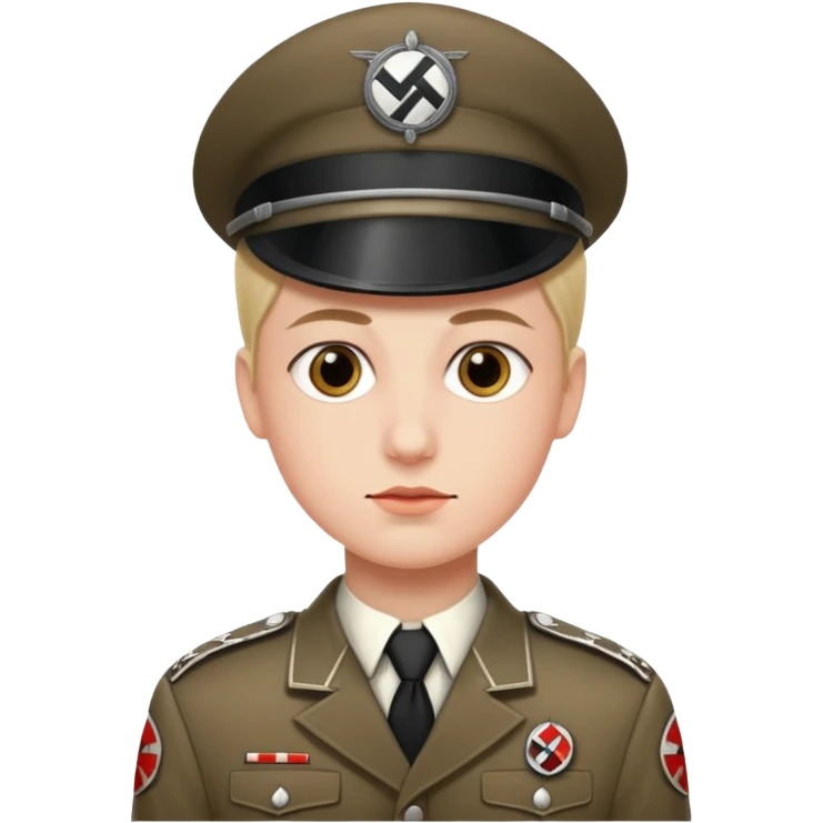 Adolf h signe nazi emoji