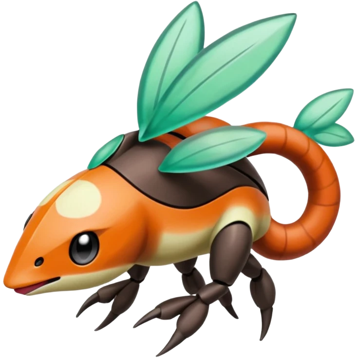 Meloetta-Vibrava-Trapinch-Sigilyph-Pokémon-Fakémon-hybrid-fusion-creature emoji