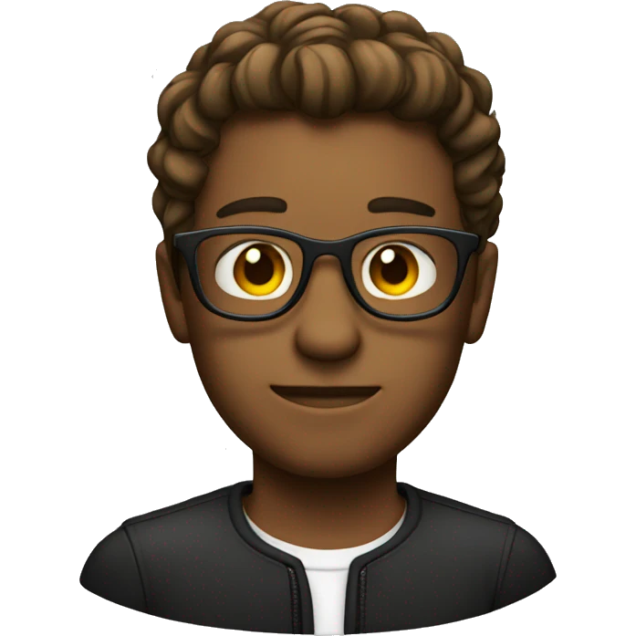 cool guy with glasses emoji