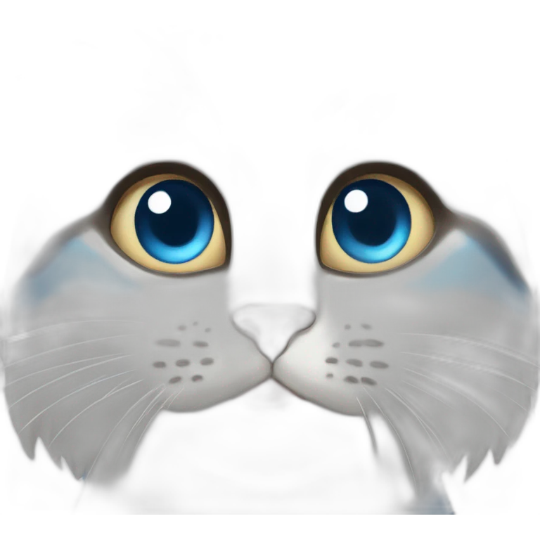 ышиукшфт cat blue eyes emoji