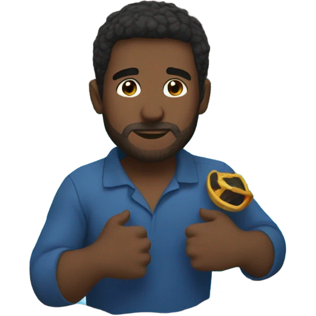 The blue cave emoji