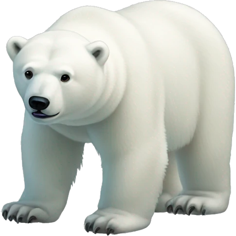 polar bear emoji