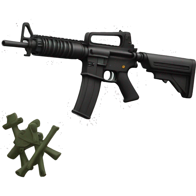 M4 gun emoji