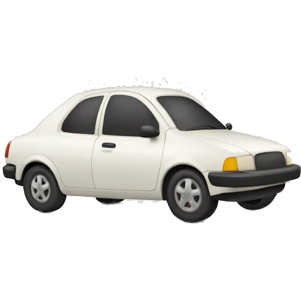 Coche con cubata emoji