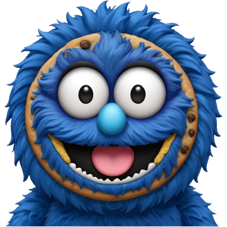 coockie monster emoji