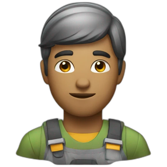 Working hard emoji