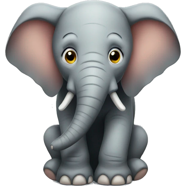 sad elephant emoji