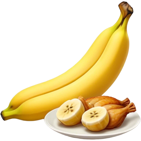 Chicken banana emoji