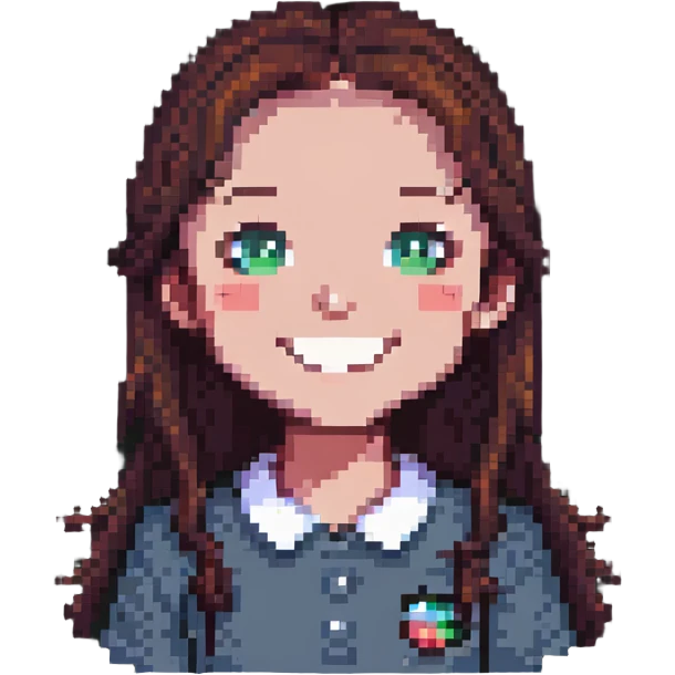 smiling girl emoji