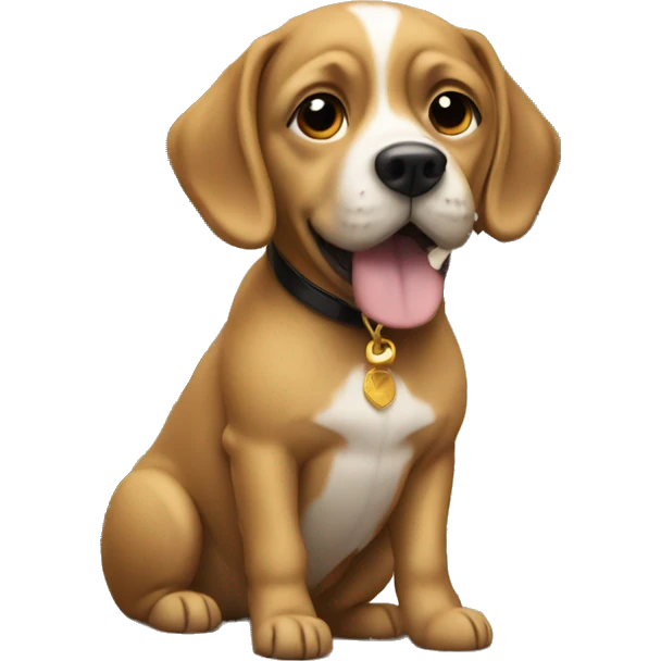 dog in richest house emoji