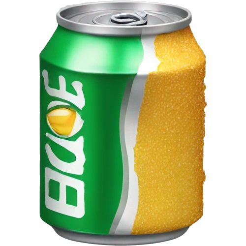 crunched beer can emoji