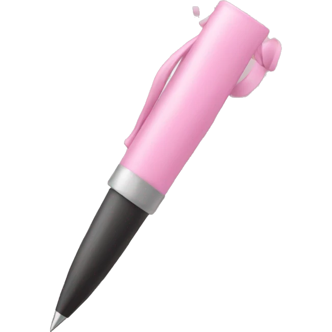Light pink to do list with pen emoji