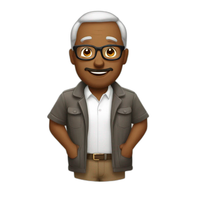 Papa dans maman emoji