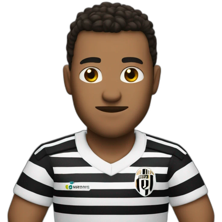 guy in back with juventus shirt handcuffed emoji