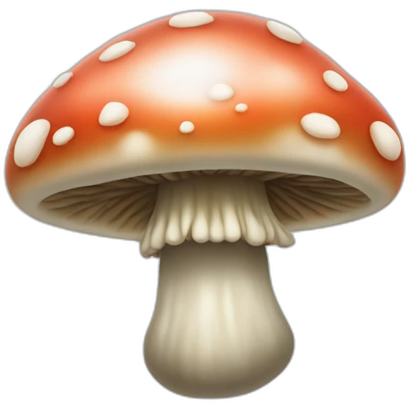Atomic shroom emoji