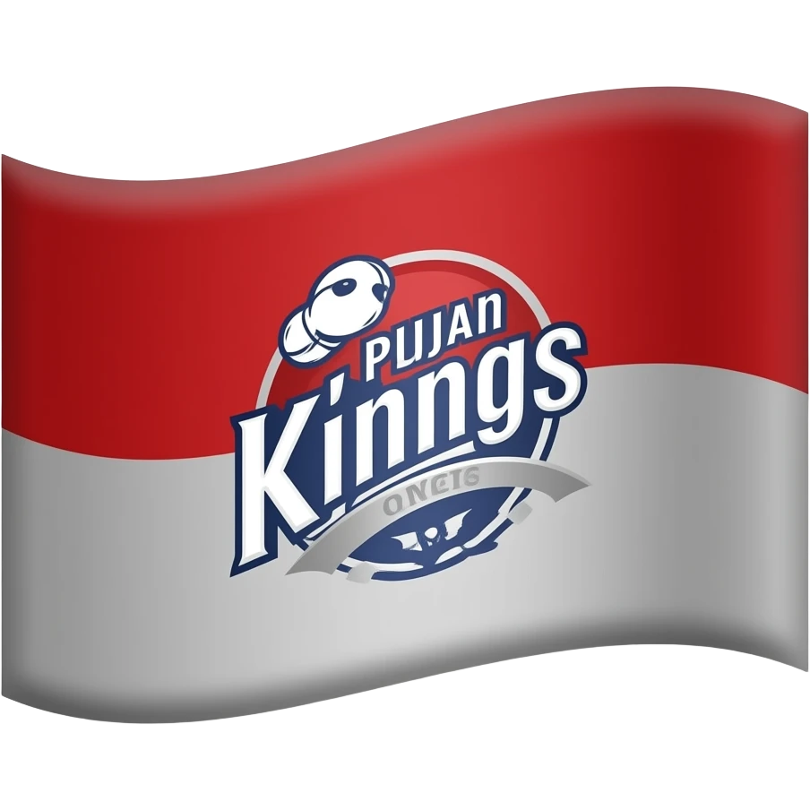 Punjab kings flag red colour emoji