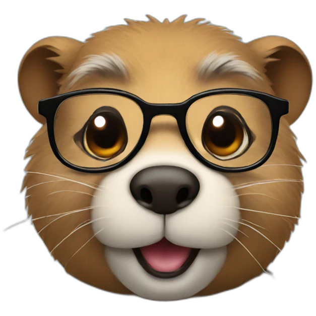 gopher with glasses emoji