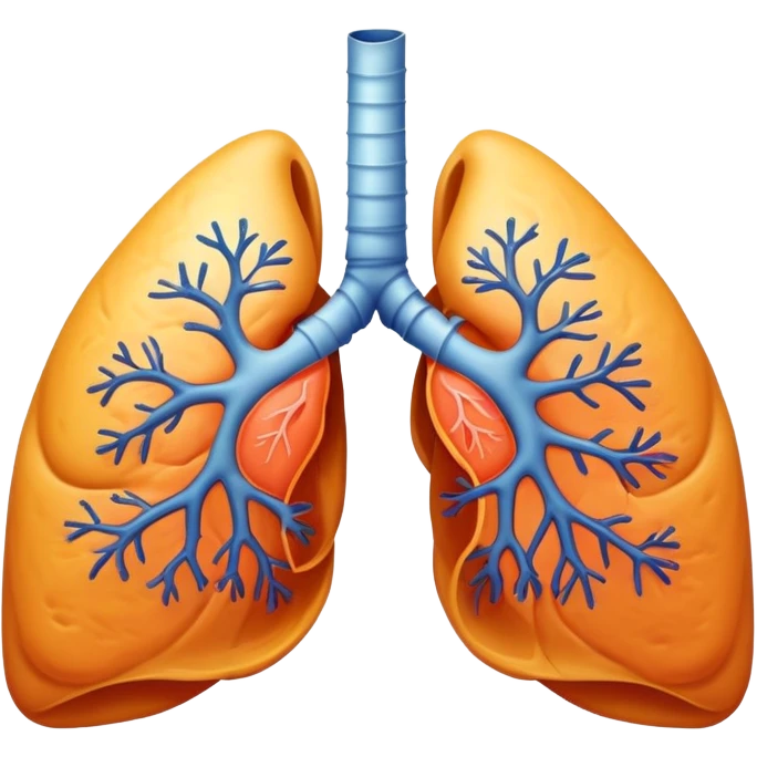 lungs with tuberculosis bacteria emoji