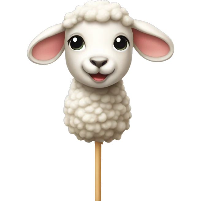 Lamb on the stick emoji