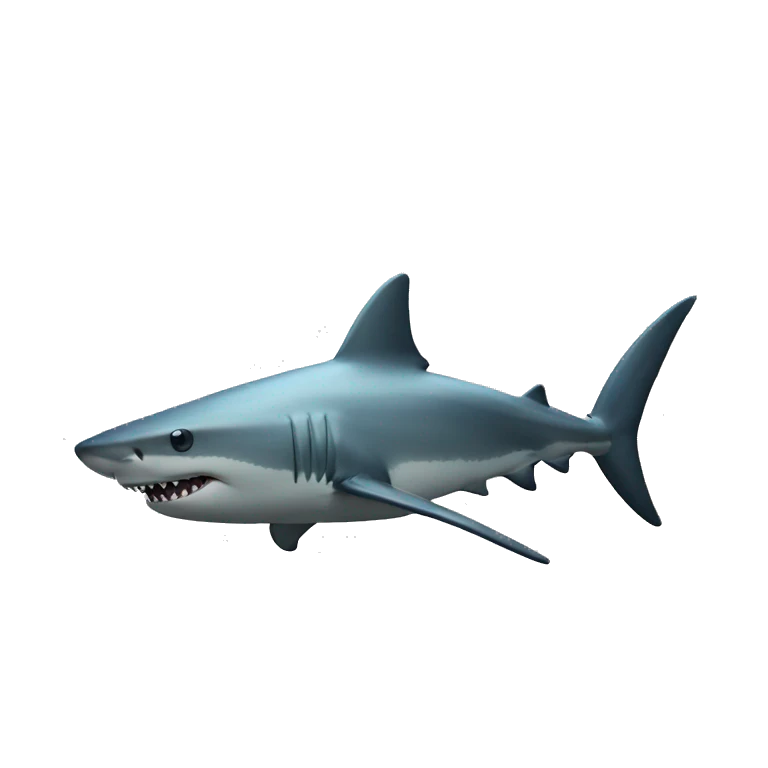 Big butt shark emoji