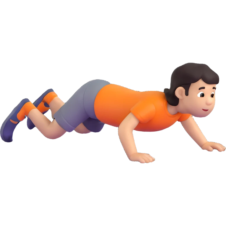 person crawling emoji