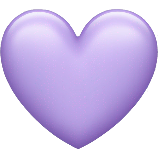 lavender colored heart emoji emoji