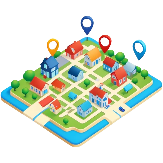 Address map emoji