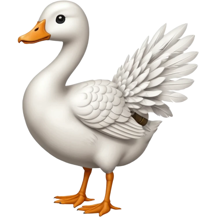 Goose with Gun emoji