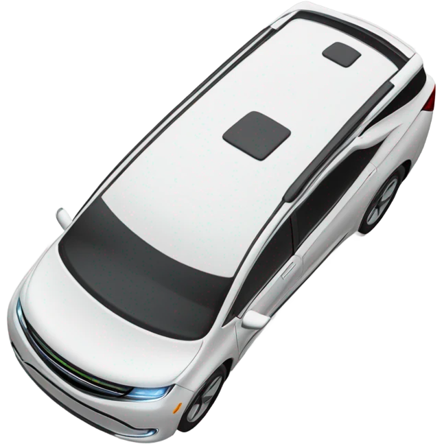 Waymo self driving car emoji