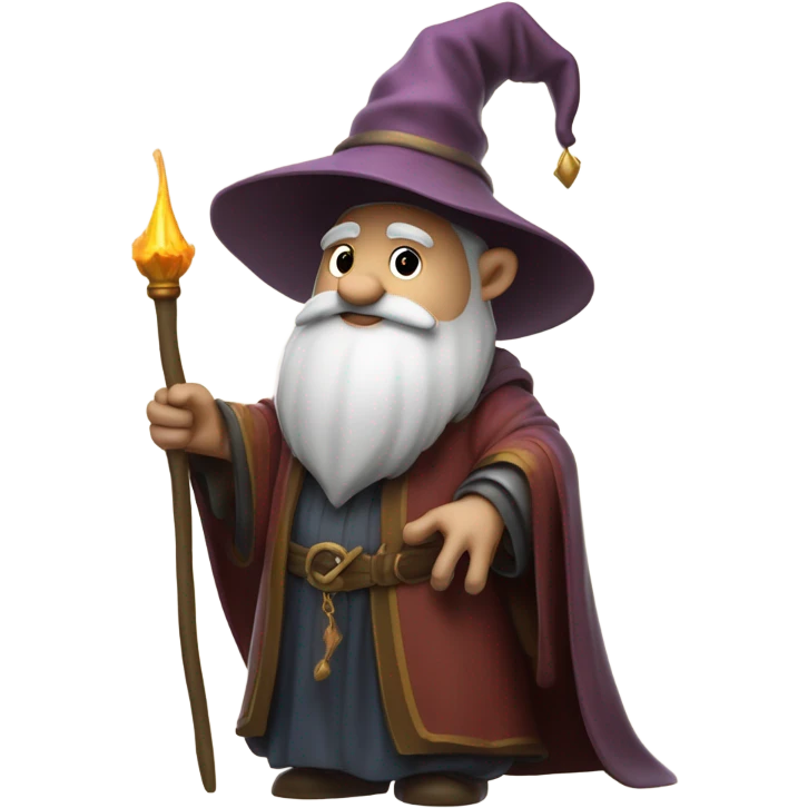 Wizard riding a pig emoji