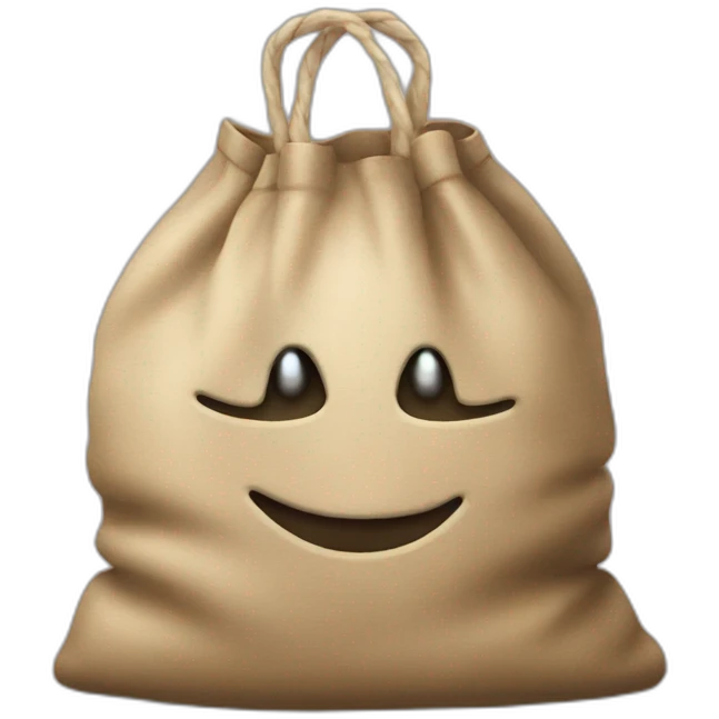 bag with $ emoji