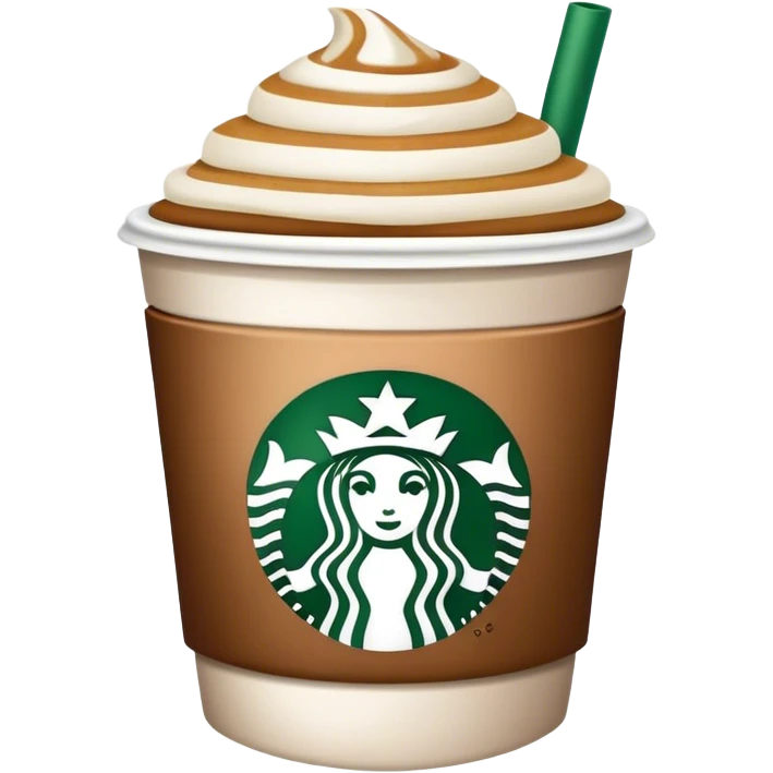 Starbucks coffee emoji