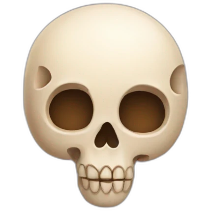 heart shape skull emoji