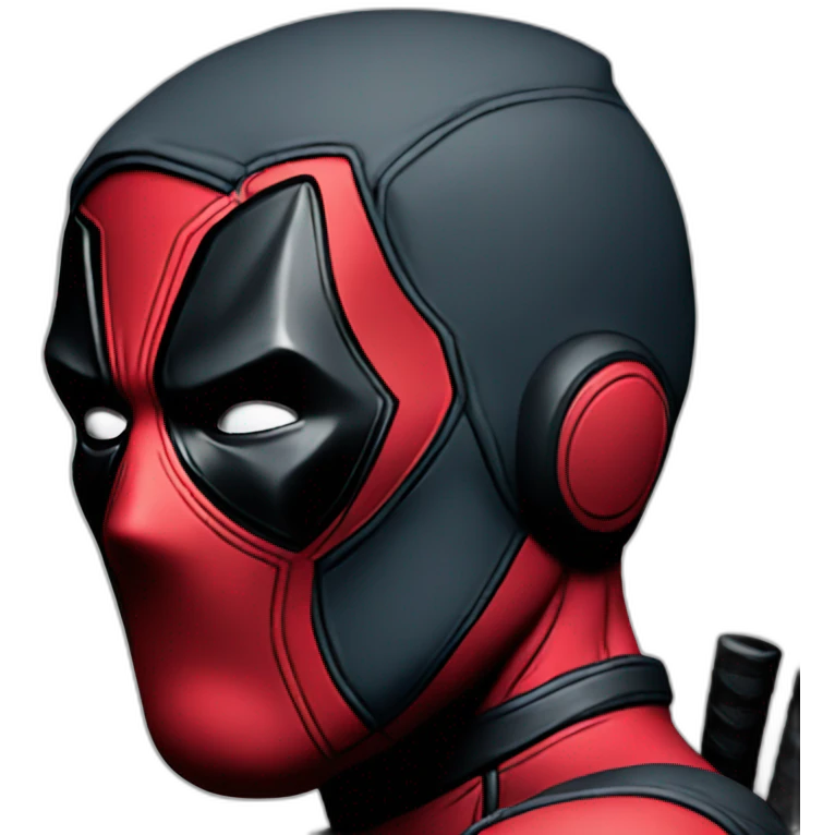Deadpool sad emoji