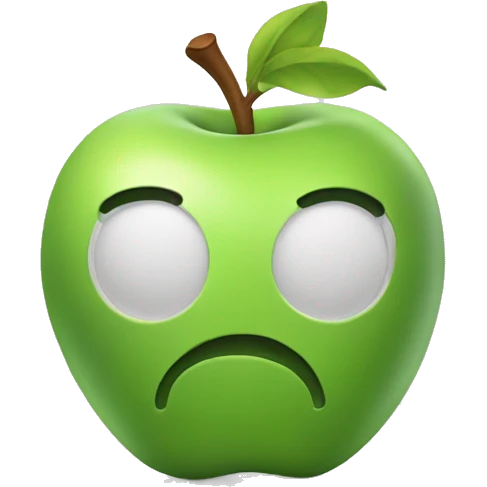 3d Apple  emoji