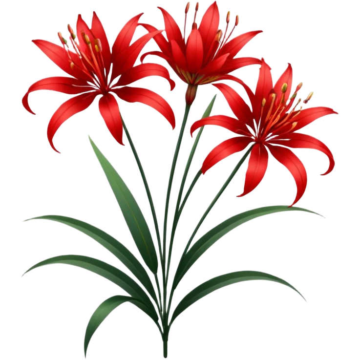 Red spider lily emoji