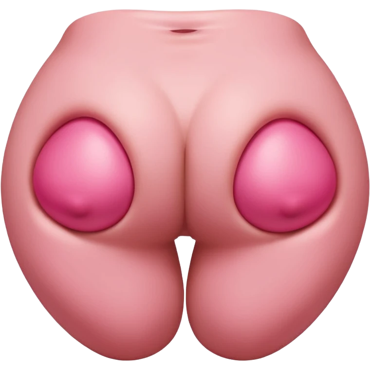 Farting butt emoji