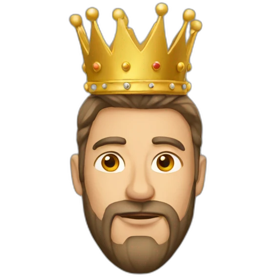 crown king emoji