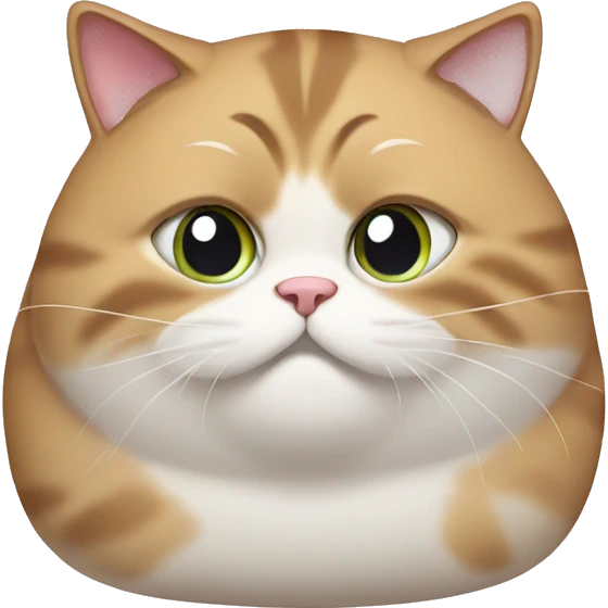 obese cat emoji