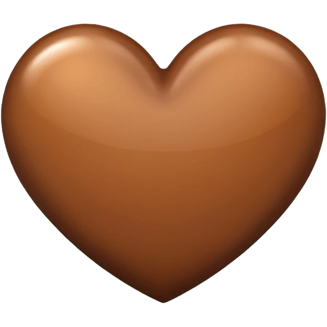 Heart Brown  emoji