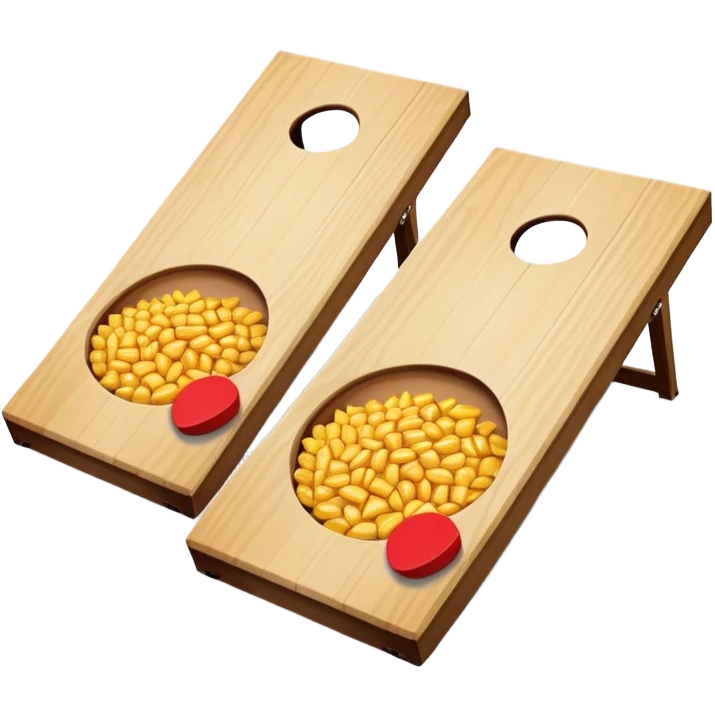 Corn hole emoji