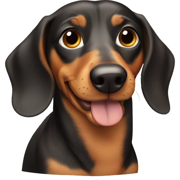 Weiner dog emoji