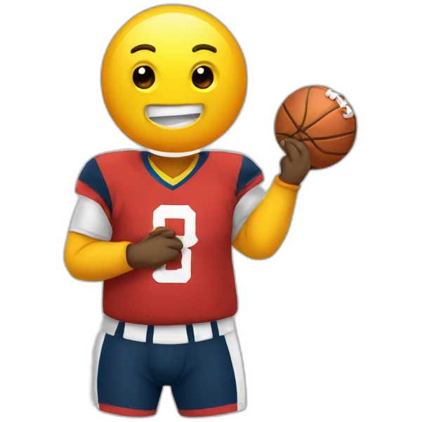 Chat qui joue avec un pelote  emoji
