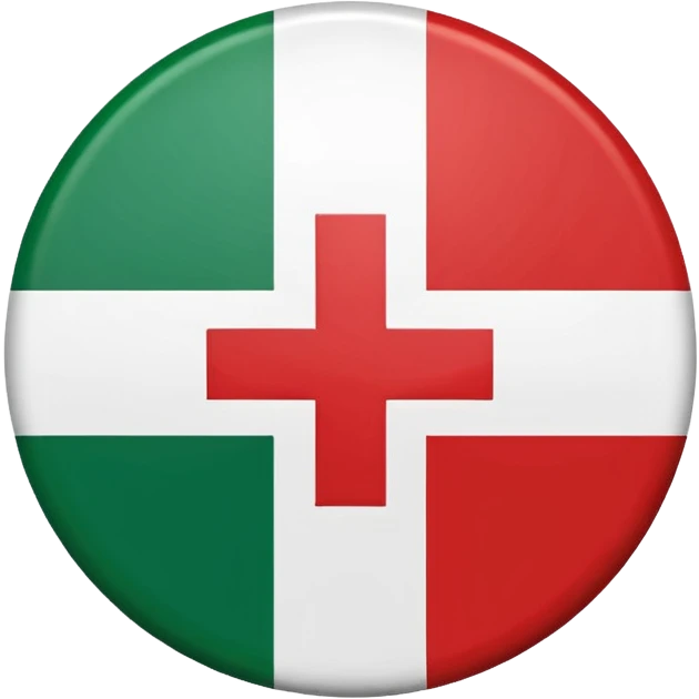 Northern Ireland flag circular icon emoji